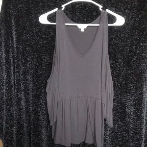 Charming Charlie cold shoulder top